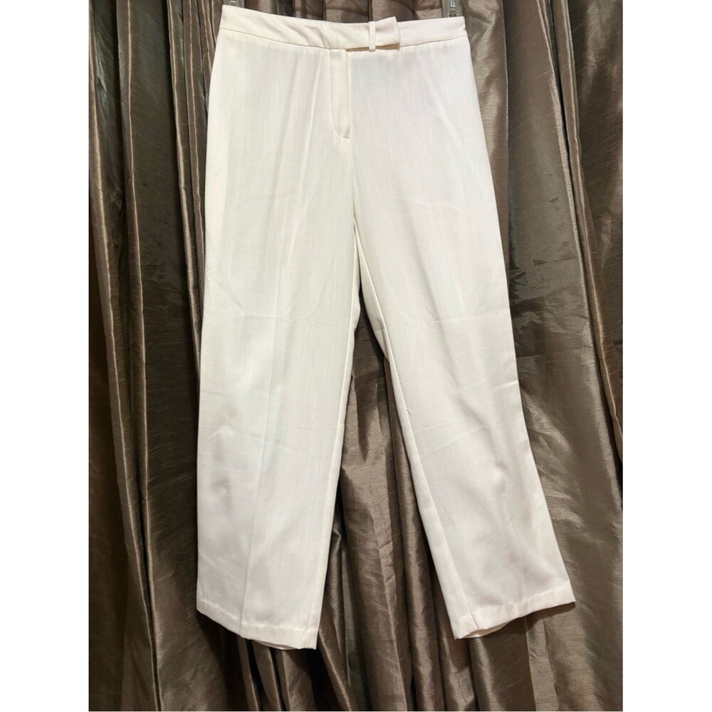 Sag Harbor Cream Dress Pants #1843